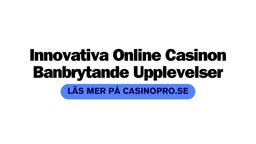 innovativa svenska online casinon