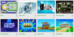 keno hos Unibet