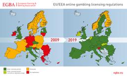 Vilka EU-länder har ett licensierat system för online casinon & vilka har  inte det?