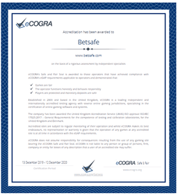 e-cogra Betsafe