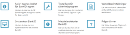 support länkar för bankid