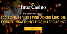 intercasino 200 bonusspins
