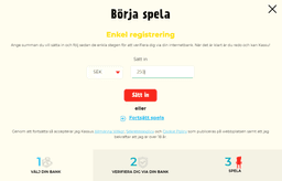 Börja spela hos kassu