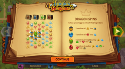 Välkommen för en äggstra rolig upplevelse i Knights and Dragons slot från paf