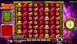Santa's wonderland slot speltavla