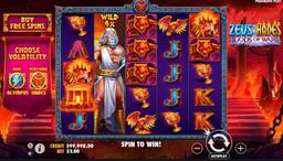 Zeus vs Hades Gods of War wilds