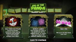 Eye of the panda info