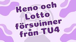 Keno och Lotto banner