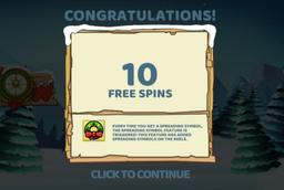 let it snow free spins